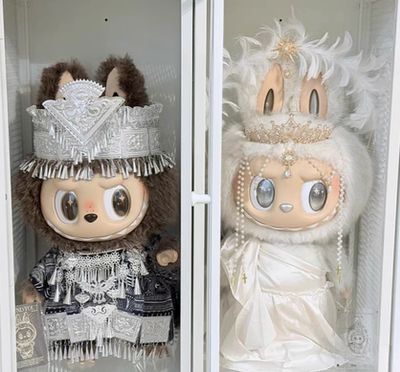 58cmlabubu娃衣拉布布衣服搪胶zimomo58cm大首领阴晴天使2.0