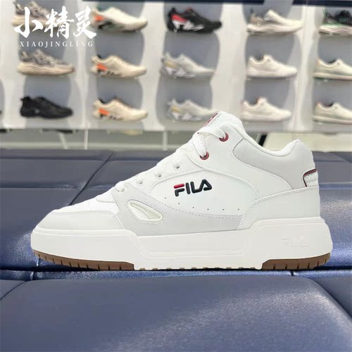 FILA斐乐26年冬季新品男女款新品高帮加绒方块休闲鞋F12M/W633218