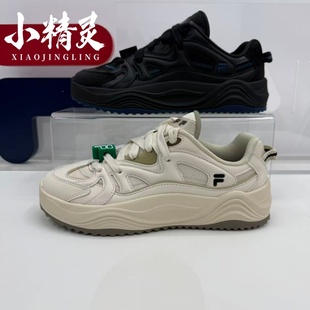 FILA斐乐潮牌2026春季新品男女款旋律鞋休闲面包板鞋T12W/M612910