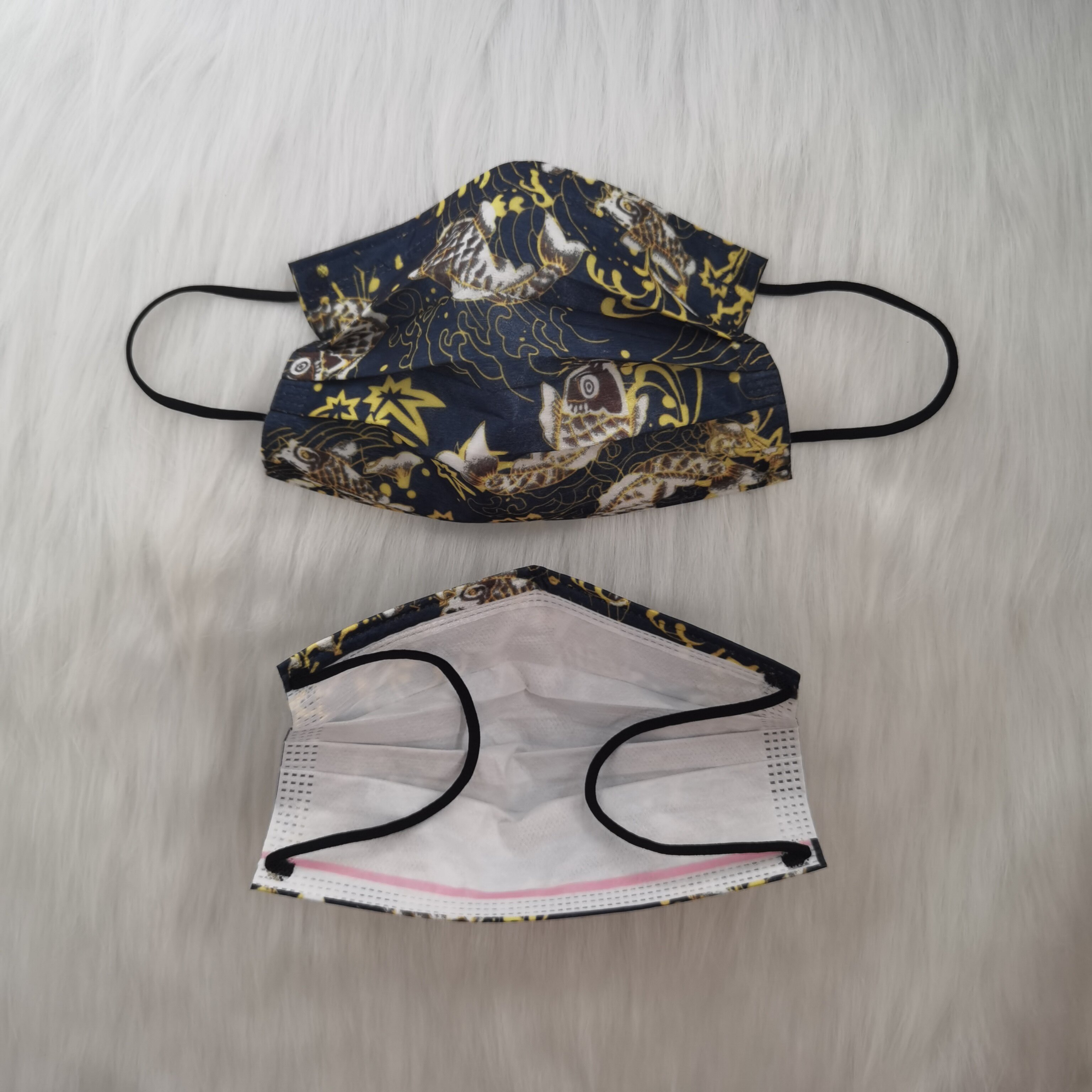 日式鲤鱼口罩浮世绘mask女高颜值独立包装一次性2026新款高端品牌