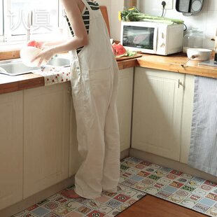 【联名款】认真厨房地垫 防滑防油垫子 耐脏脚垫耐脏皮革垫 喵咪