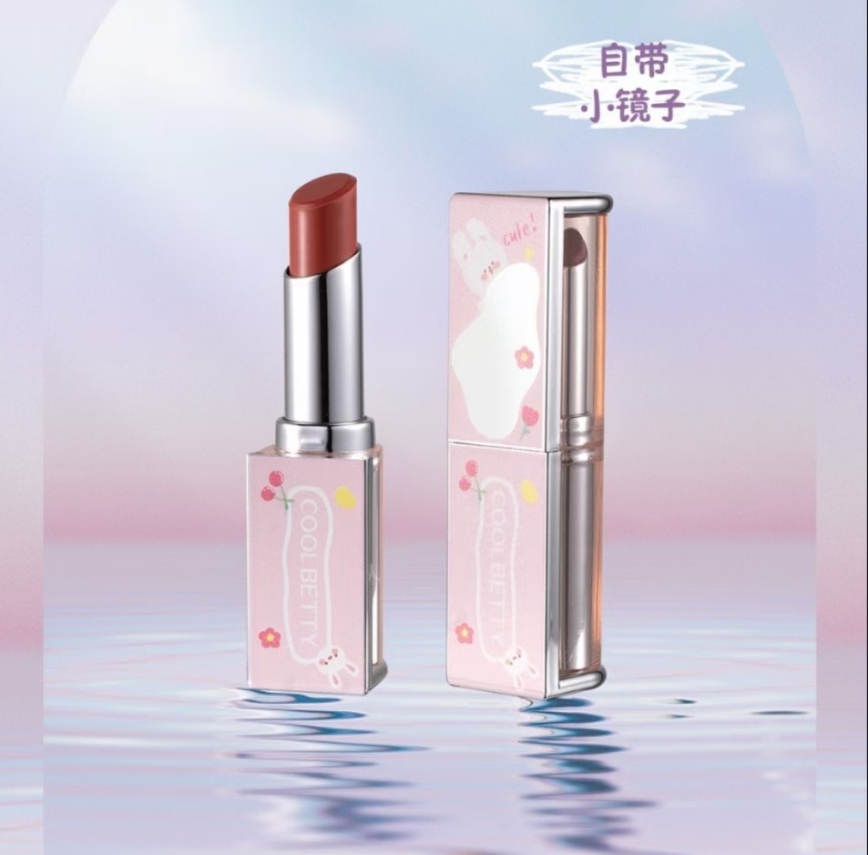 热卖俏美人奶绒萌宠柔雾口红提升气色易上色持久素颜显白哑而不干