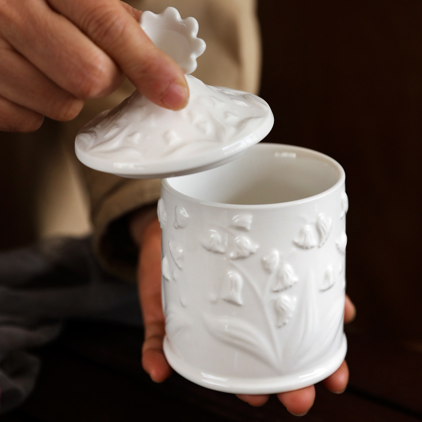 法式浮雕储物罐陶瓷收纳罐茶叶干果罐子带盖高颜值咖啡豆罐慢生活,家居饰品,储物罐,淘宝优惠券,粉丝福利购,淘宝优惠卷