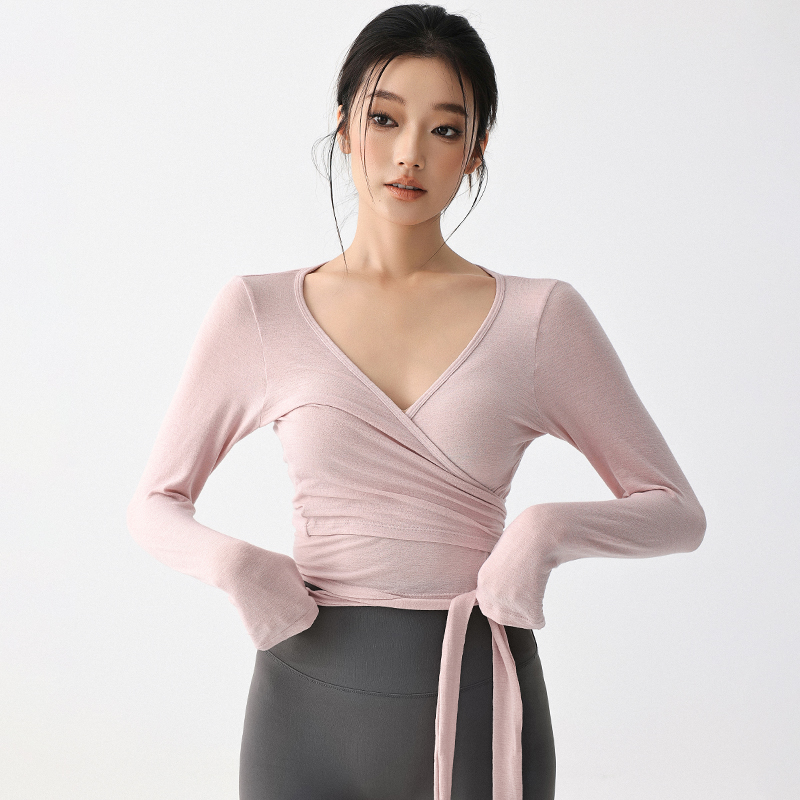 sweetruning长袖女秋冬瑜伽长袖