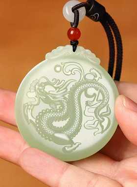 男女款玉石吊坠天然和田玉