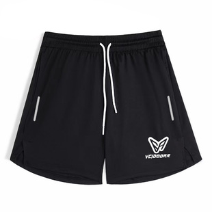 篮球短裤男不过膝美式速干网眼三四分裤跑步健身宽松透气训练短裤