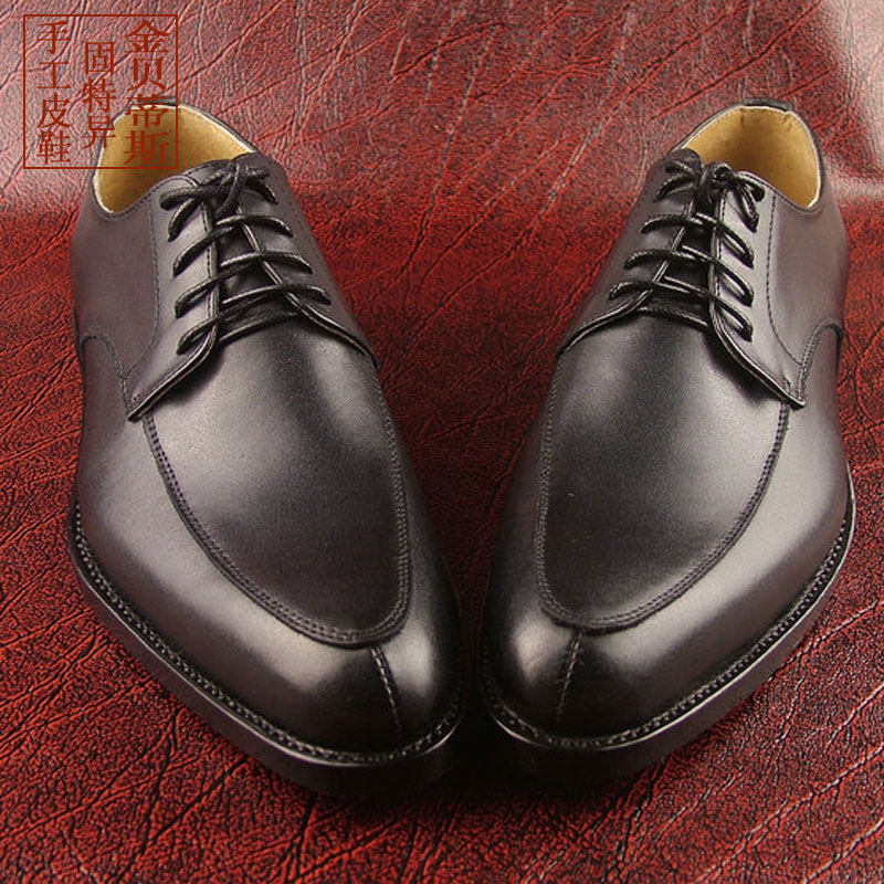 透气真皮底商务正装轻便