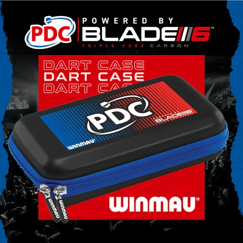 WINMAU PDC DART CASE 威马 PDC 纪念飞镖包 固定一体尾翼飞镖盒