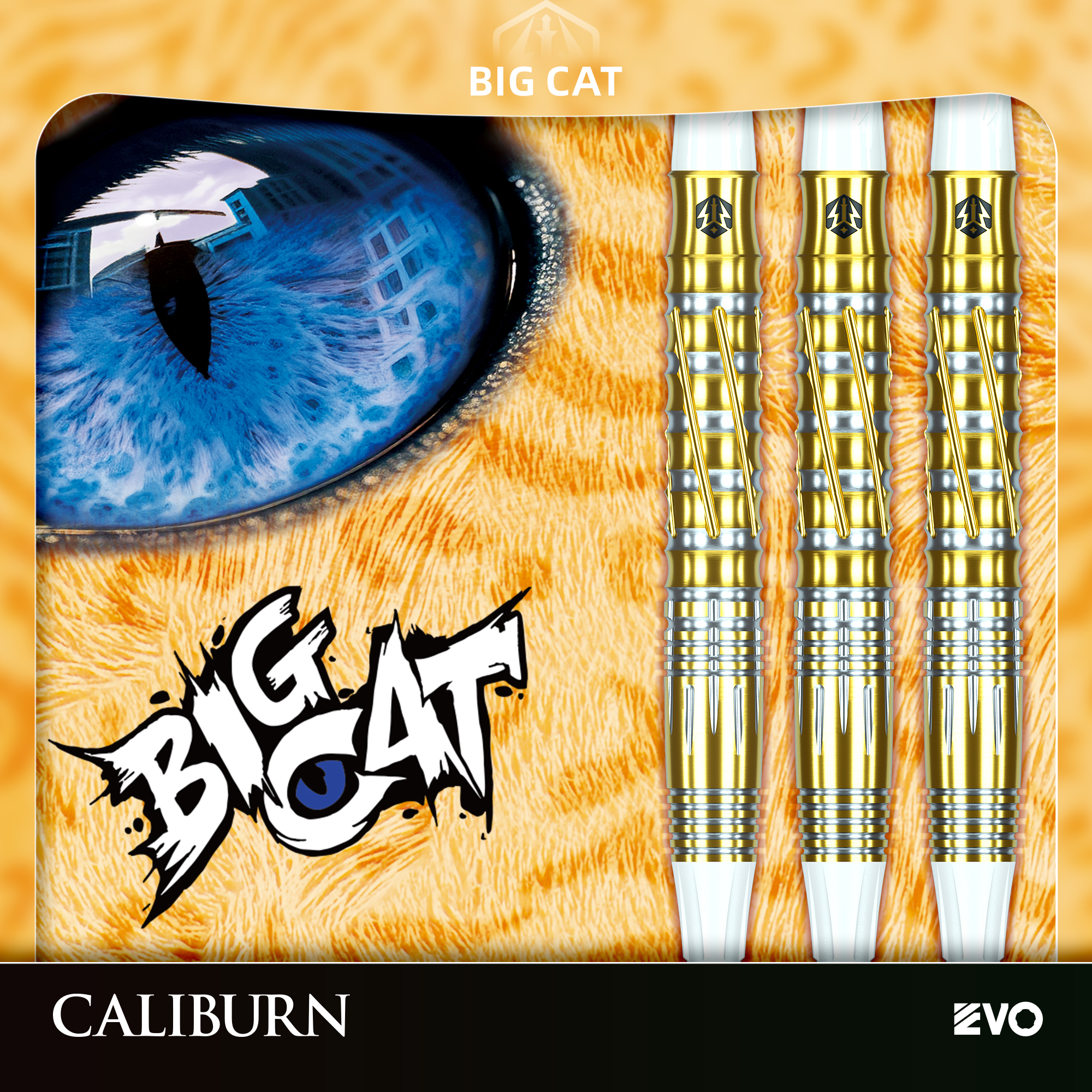 CALIBURN BIG CAT系列 Leopard 90%钨钢 专业EVO软式飞镖硬式飞镖
