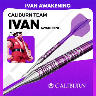 CALIBURN Players IVAN:Awakening 90%钨钢飞镖 真雀鬼