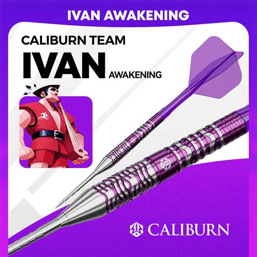 CALIBURN Players IVAN:Awakening 90%钨钢飞镖 真雀鬼