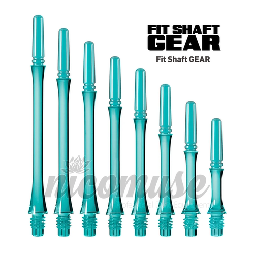 FIT SHAFT GEAR SLIM 细腰型 湖蓝色 树脂飞镖杆 旋转型/自锁型