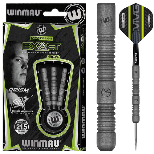 WINMAU Van Gerwen MvG范格文 ExAct 钨钢飞镖磨沙镖防滑比赛镖