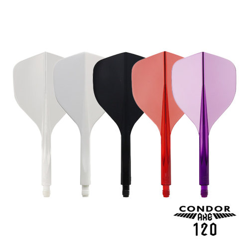 CONDOR AXE 120 Standard 神鹰新款 三叶尾翼 纯色大方形飞镖翼