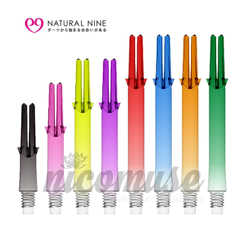 L-Style X Natural Nine L-SHaft Lock Straight 限量版固定镖杆