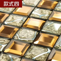 Чайное зеркало шампанское каменное рисунок [без спины]