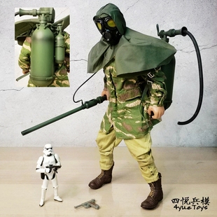 手办兵人玩具士兵模型军人1比6可动二战特种人偶兵现代摆件威龙16