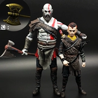 7 -INCH GOD WAR 4 Отец и сын издание Kratos Kratos Flame Knife 7 -INCH Puppet Dolls Model Model Neca