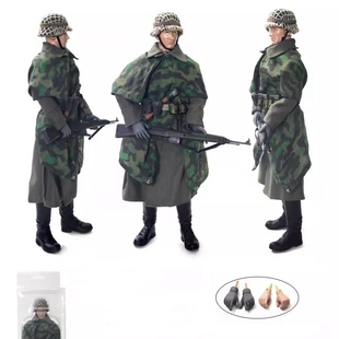 手办兵人玩具士兵模型军人1比6可动二战特种人偶一战现代摆件威龙