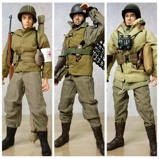 兵人手办士兵可动海陆空现代人偶模型1比6玩具武器配件摆件威龙