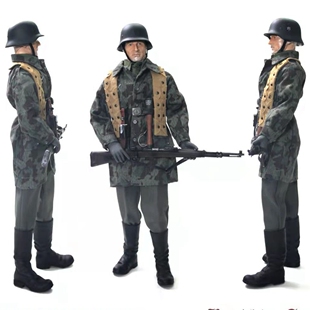 手办兵人玩具士兵模型军人1比6可动二战特种人偶一战现代摆件威龙
