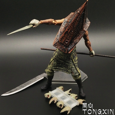 优质国产 生化危机SHF寂静岭2三角头可动人偶手办模型玩具周边