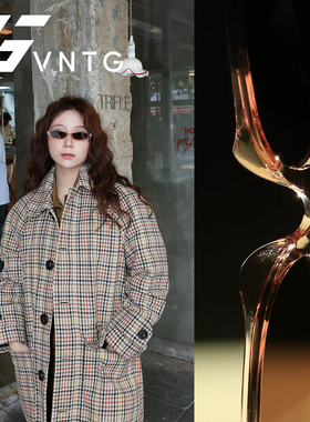 VNTG墨镜原创设计窄镜片百搭炫酷拽姐气质ins风防晒uv400太阳眼镜