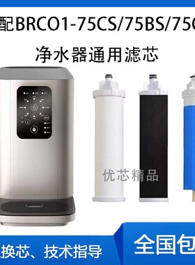 适配布克BRCO1-75CS/75BS/75CD反渗透净水器通用滤芯pp棉活性炭Ro