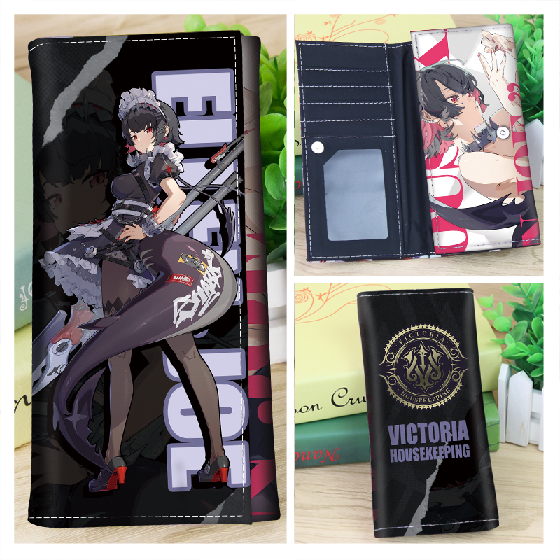 游戏周边绝区零钱包艾莲朱鸢星见雅瑕蝶卡包证件夹零钱袋皮夹子