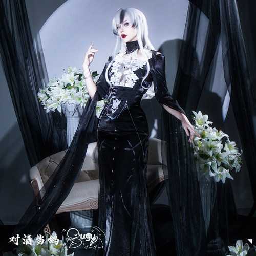 对酒当鸽无期迷途 橡木匣cos hz联动 cosplay 匣子姐礼服晚礼服