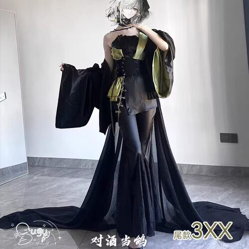 对酒当鸽明日方舟cos 凯尔希思衡托联动时尚芭莎无界辑录cosplay