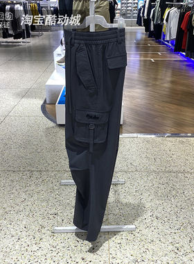 MLB女裤2025秋季新品运动复古休闲工装宽松直筒梭织长裤3FWPV0154