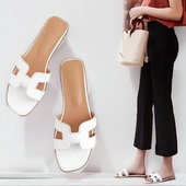 大码 凉拖鞋 网红爆款 拖鞋 外穿百搭平底 2026新款 女夏时尚 海边沙滩鞋