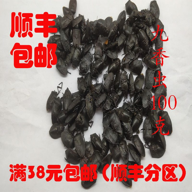 中药材 九香虫 打屁虫 屁巴虫 可打超细粉 正品 无硫 100g 包邮