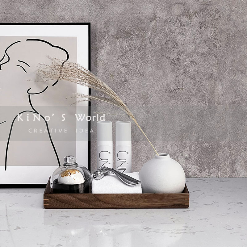 中式卫浴装饰摆件样板房软装摆台