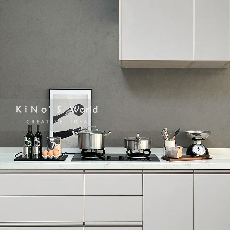 欧式简约风厨房装饰摆件橱柜摆台