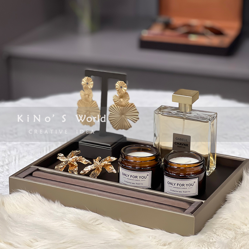 轻奢样板房梳妆台装饰摆件