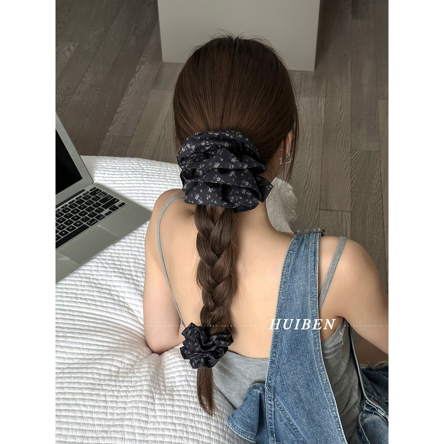 复古森系碎花大肠发圈头绳女布艺高级感简约皮筋新款精致马尾发绳,饰品/流行首饰/时尚饰品新,发饰,淘宝优惠券,粉丝福利购,淘宝优惠卷