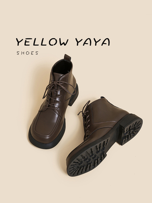 厚底短靴马丁靴橡胶软度