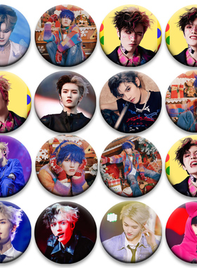 ONER组合灵超DIDI徽章吧唧马口铁钥匙扣书包挂件胸针58MM谷子谷圈