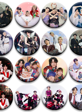 ONER组合合照徽章演唱会吧唧钥匙扣书包挂件胸针58MM谷子谷圈周边