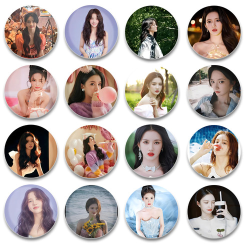 刘些宁胸章58mm马口铁胸针谷子硬糖少女303应援周边朋友礼物