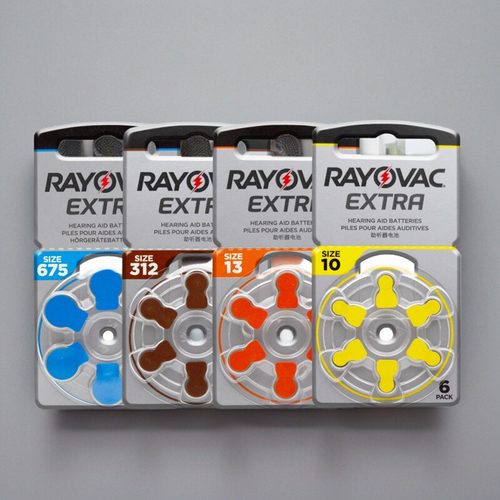 英国进口rayovacextra助听器电池