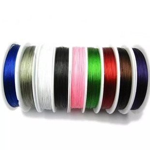 穿手链的铁丝串三通佛头工具DIY 配件手工针穿珠针铜丝引线针钢丝