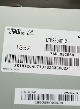LTM220MT12 M220ZGE-L20 LTM220MT09/05G220SVN01.0 G220SW01 V.0