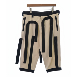 宽松休闲潮牌 男撞色拼接五分裤 yoji ooak机能运动短裤