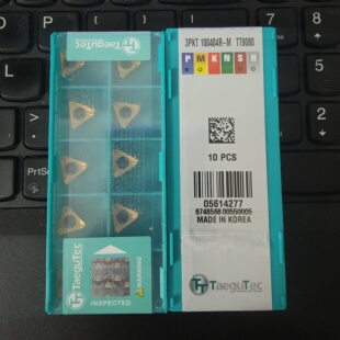 3PKT100404R-M TT9080  3PKT100408R-M TT8080铣刀片数控刀片