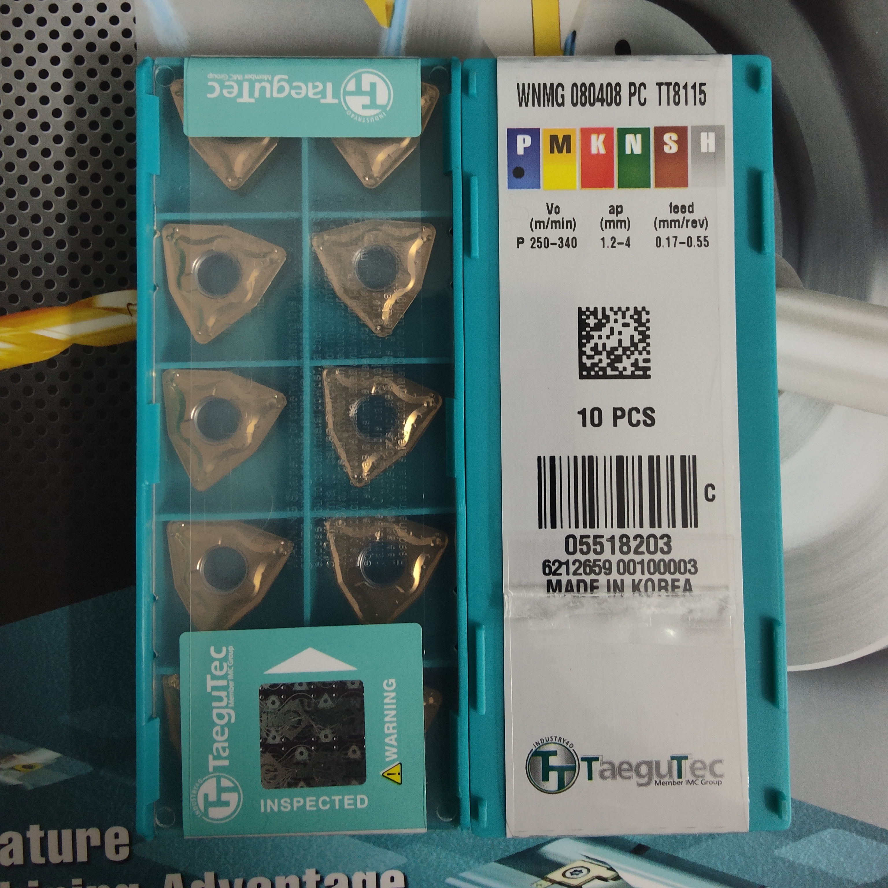 WNMG080408-PC TT8115 TT8125 TT9080 WNMG080412-PC桃形数控刀片