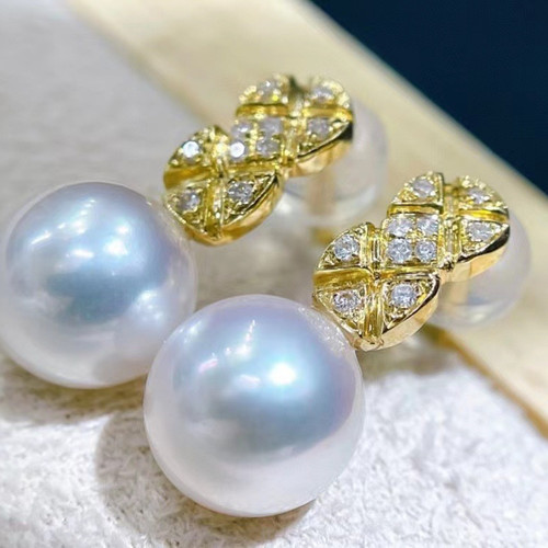 铜厚镀金小香风精致时尚耳钉