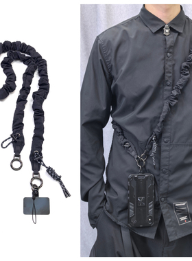 手机挂绳可调节伸缩斜挎绳单肩包替换肩带挂脖绳手机壳背带手机链